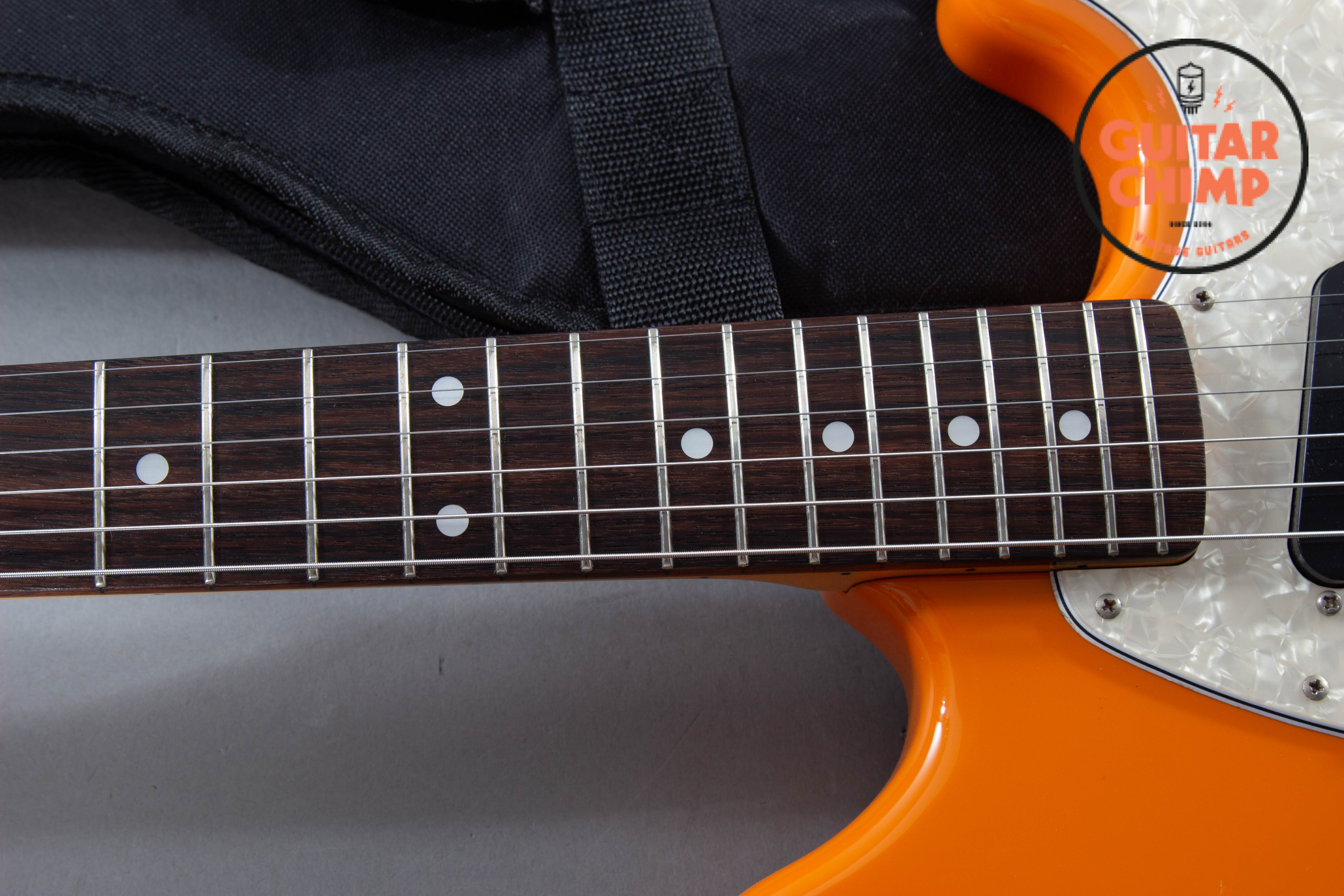 2007 Fender Japan MG73-CO Competition Mustang – Capri Orange | '73