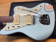 2024 Fender Limited Edition ’62 American Vintage “Think Skin” Jazzmaster Sonic Blue
