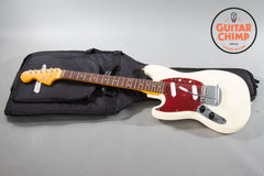 2007 Fender Japan Left-Handed Mustang MG69 Vintage White