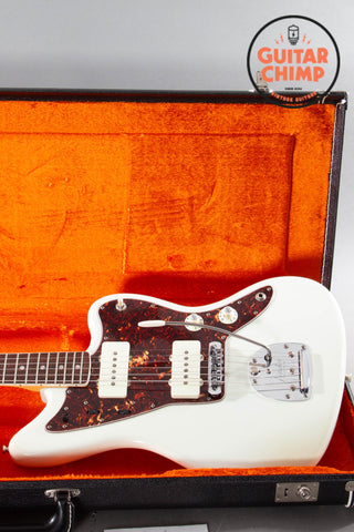 2015 Fender American Vintage ’65 AVRI Jazzmaster Olympic White w/ Matching Headstock | Original Hard Case