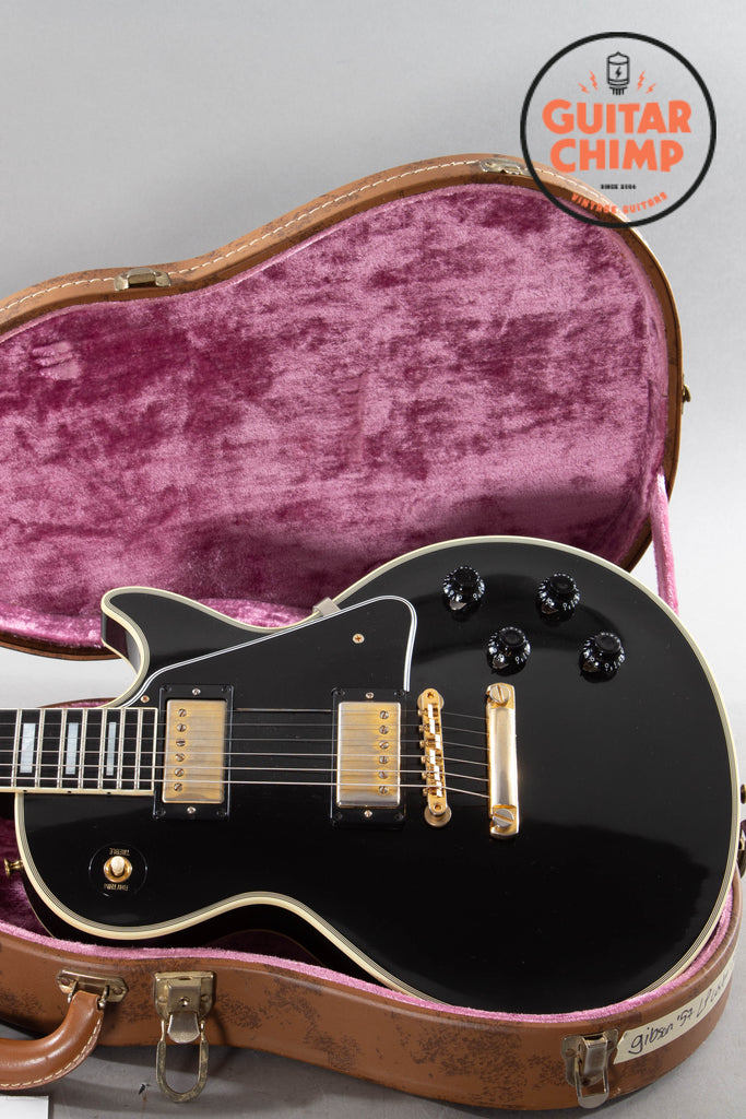 2006 Gibson Custom Shop Historic ’57 Les Paul Custom Reissue Black Beauty Ebony | Long Neck Tenon | ’57 Classics | Original