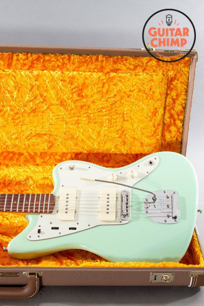 2019 Fender American Vintage ’62 Thin Skin Jazzmaster Seafoam Green | Matching Headstock | Dave’s Run | OHSC