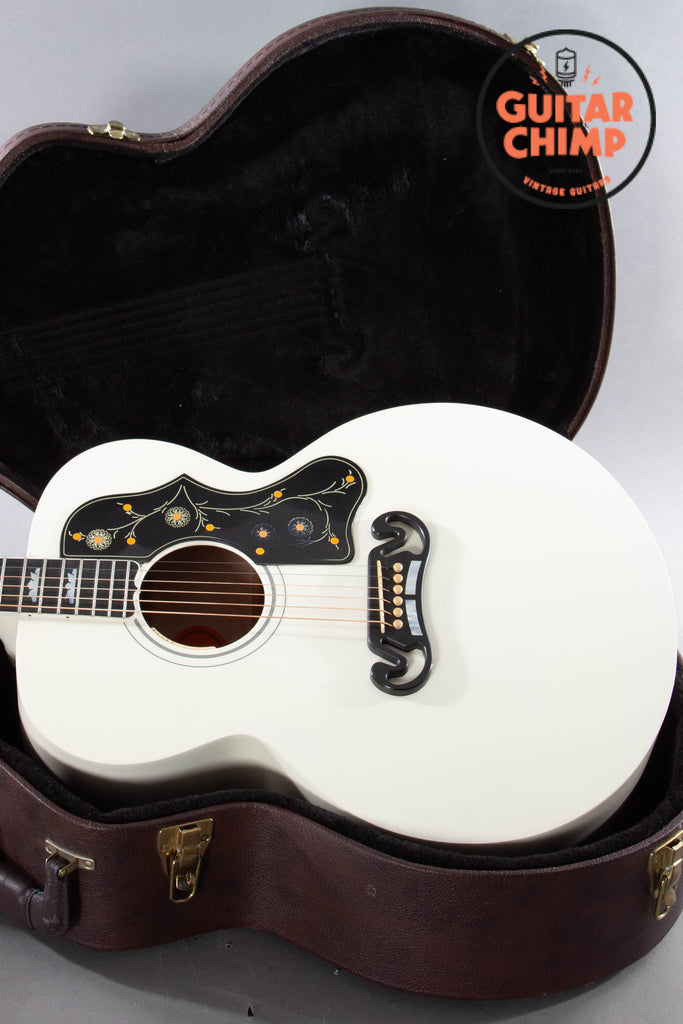 2018 Gibson Custom Shop SJ-200 Custom Alpine White | LR Baggs Anthem | Original Case | Rare