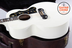 2018 Gibson Custom Shop SJ-200 Custom Alpine White | LR Baggs Anthem | Original Case | Rare