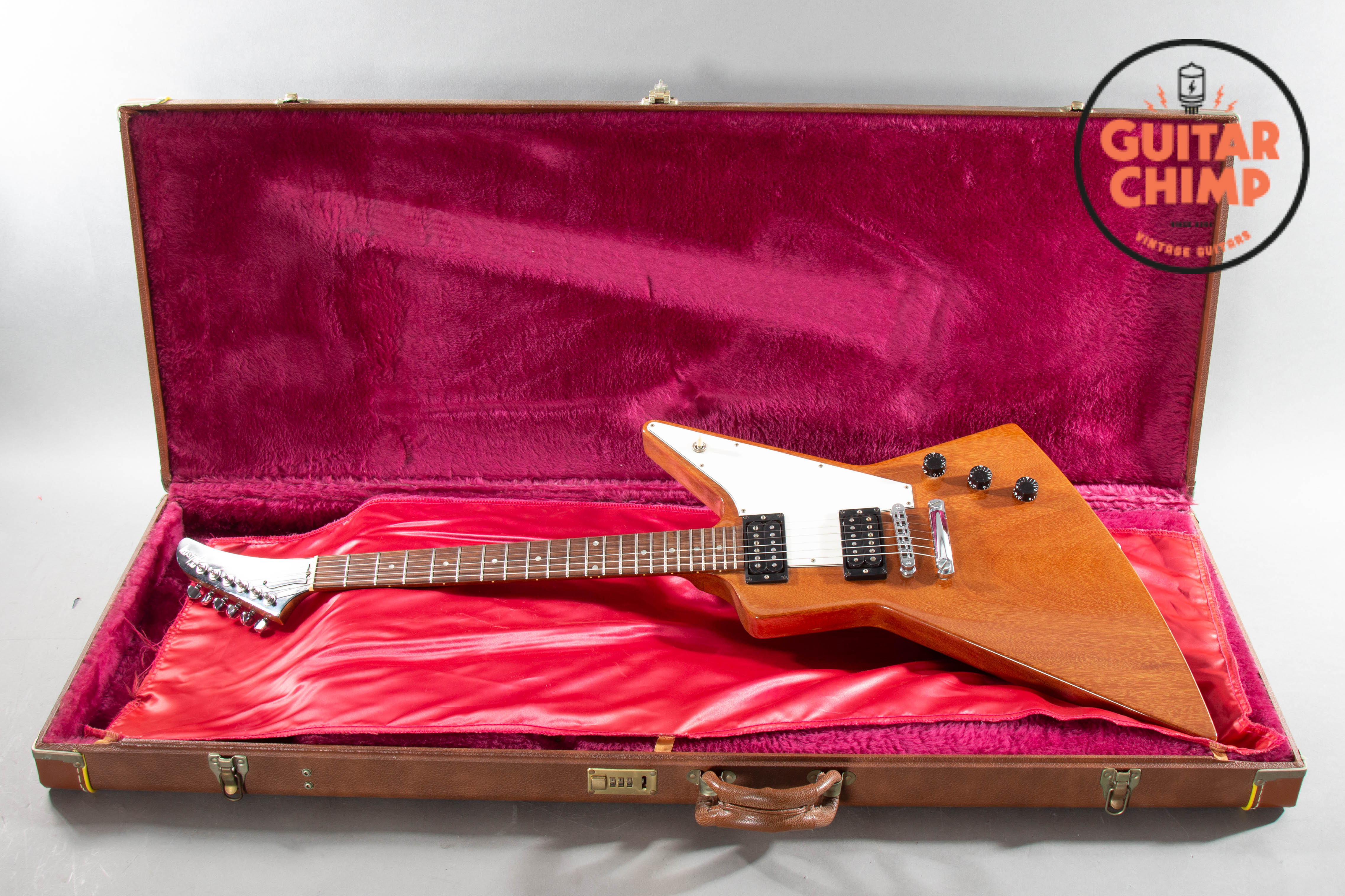 1998 Gibson Limited Edition ’76 Vintage Reissue Explorer Natural