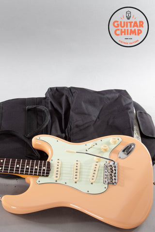 1997 Fender Japan ST62-70TX Stratocaster Shell Pink CIJ w/ USA Texas Specials & Gig Bag