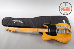 2025 Fender FSR Japan Traditional 50s Telecaster Ash w/ Bigsby – Vintage Natural – MIJ