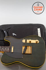 1986 Fender Japan TL62-77G Telecaster Custom ’62 Vintage Reissue — Rare Green Flame Top MIJ