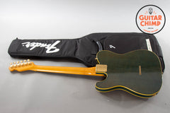 1986 Fender Japan TL62-77G Telecaster Custom ’62 Vintage Reissue — Rare Green Flame Top MIJ