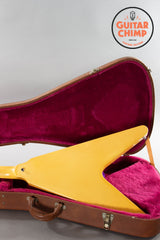 1997 Gibson Flying V ’67 Reissue – Classic White (Aged) – Early Reissue, Ebony Board, OHSC