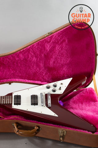 1991 Gibson Flying V ’67 Reissue Cherry – Early Reissue, Original Patent Pickups, OHSC