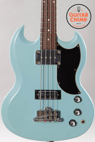 2006 Gibson Limited Edition SG Reissue Bass Caribbean Blue