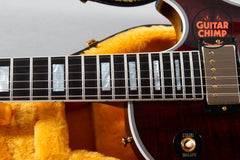 2022 Gibson Custom Shop Les Paul Custom Axcess Bengal Burst – 70th Anniversary | Ebony Board | Lightweight 7lbs 14oz