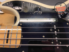 2004 Fender Japan JB75-90US ’75 Reissue Jazz Bass Vintage White CIJ Off-Catalog w/ USA Pickups | Excellent