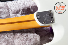 2022 Fender American Ultra Stratocaster – Arctic Pearl | OHSC + COA | Excellent