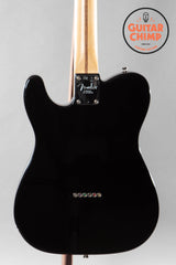 2020 Fender American QMT Telecaster with Pale Moon Ebony Fretboard Transparent Black