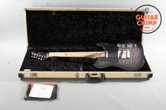 2020 Fender American QMT Telecaster with Pale Moon Ebony Fretboard Transparent Black