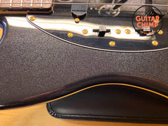 2025 Fender Japan Traditional II ’60s Mustang Black Pearl MIJ w/ Matching Headstock & Gold Hardware