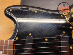 2025 Fender Japan Traditional II ’60s Mustang Black Pearl MIJ w/ Matching Headstock & Gold Hardware