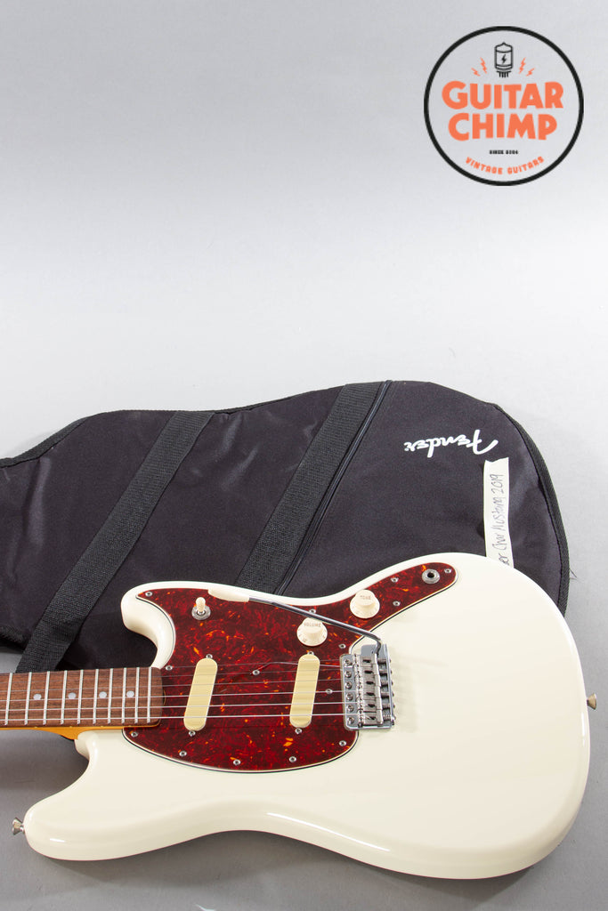 2019 Fender Japan MIJ Char Signature Mustang – Olympic White | Excellent | Gig Bag