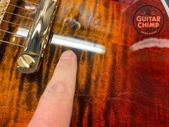 2022 Gibson Custom Shop Les Paul Custom Axcess Bengal Burst – 70th Anniversary | Ebony Board | Lightweight 7lbs 14oz