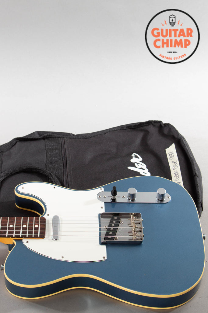 2004 Fender CIJ Japan Telecaster Custom TL62B-75TX ’62 Reissue – Old Lake Placid Blue, Texas Specials