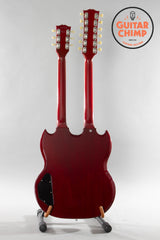 1992 Gibson EDS-1275 Sg Double Neck Electric Guitar Cherry