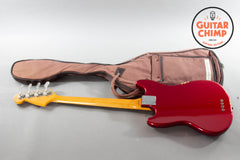 2010 Fender MIJ Competition Mustang Bass MB-SD/CO – Old Candy Apple Red (Japan)