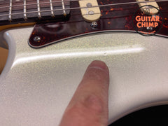 2022 Fender American Ultra Stratocaster – Arctic Pearl | OHSC + COA | Excellent