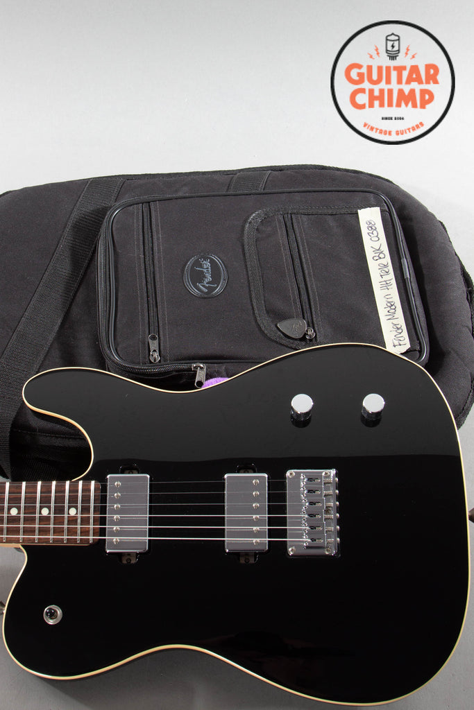 2019 Fender Japan MIJ Modern Telecaster HH – Black | Bound Body | Compound Neck | Gig Bag