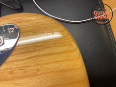 2014 Fender MIJ Japan JB75 ’75 Reissue Jazz Bass Natural – Bound Maple Neck, Block Inlays