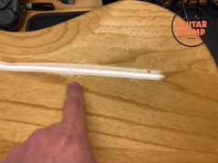 2014 Fender MIJ Japan JB75 ’75 Reissue Jazz Bass Natural – Bound Maple Neck, Block Inlays