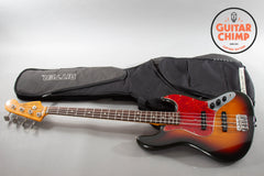 1991 Fender MIJ ’62 Reissue Jazz Bass JB62-750 Sunburst – Japan, All Original