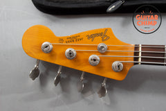 1991 Fender MIJ ’62 Reissue Jazz Bass JB62-750 Sunburst – Japan, All Original
