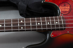 1991 Fender MIJ ’62 Reissue Jazz Bass JB62-750 Sunburst – Japan, All Original