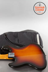 1991 Fender MIJ ’62 Reissue Jazz Bass JB62-750 Sunburst – Japan, All Original