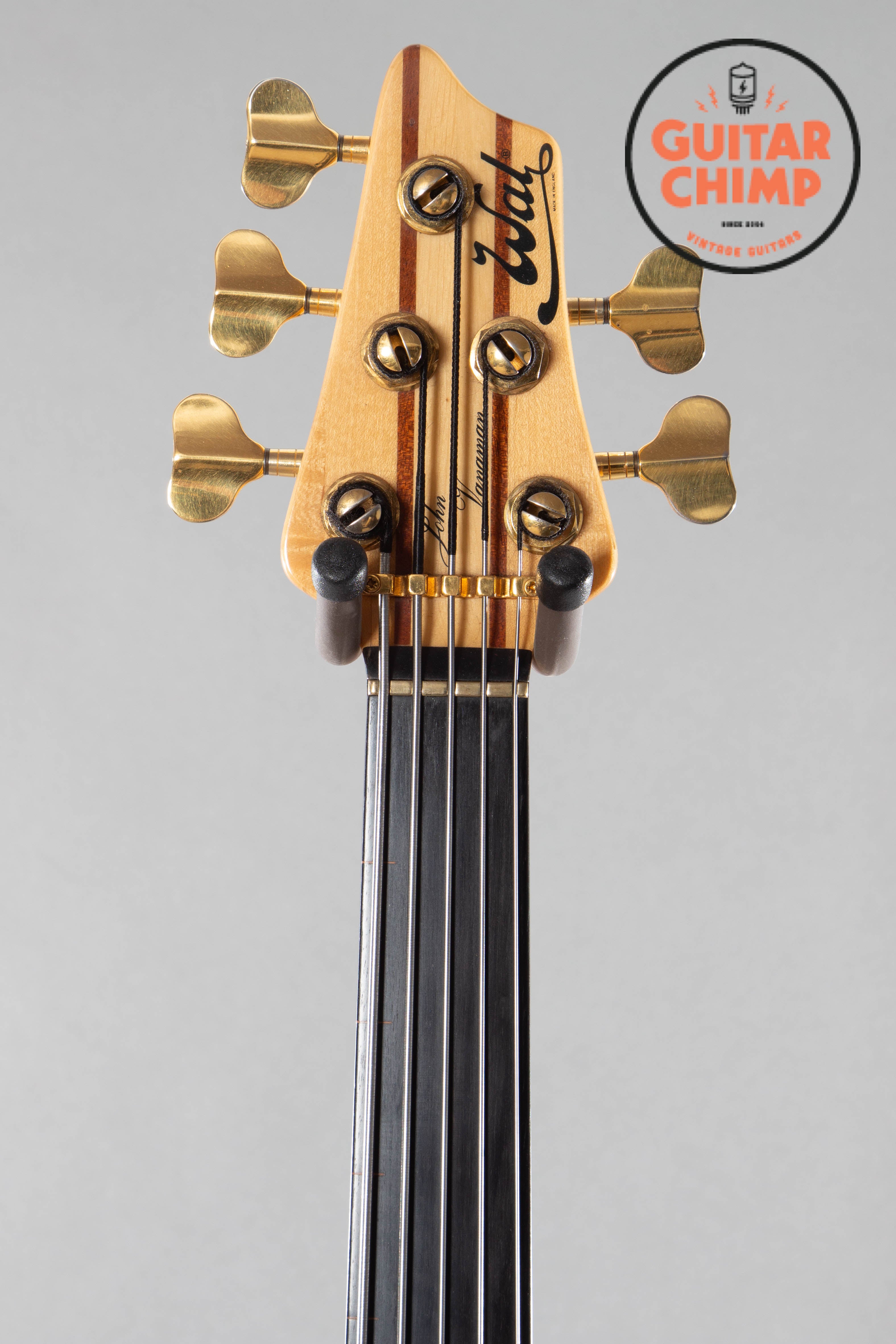 1992 Wal Mk2 5-String Fretless Walnut Facings | Guitar Chimp