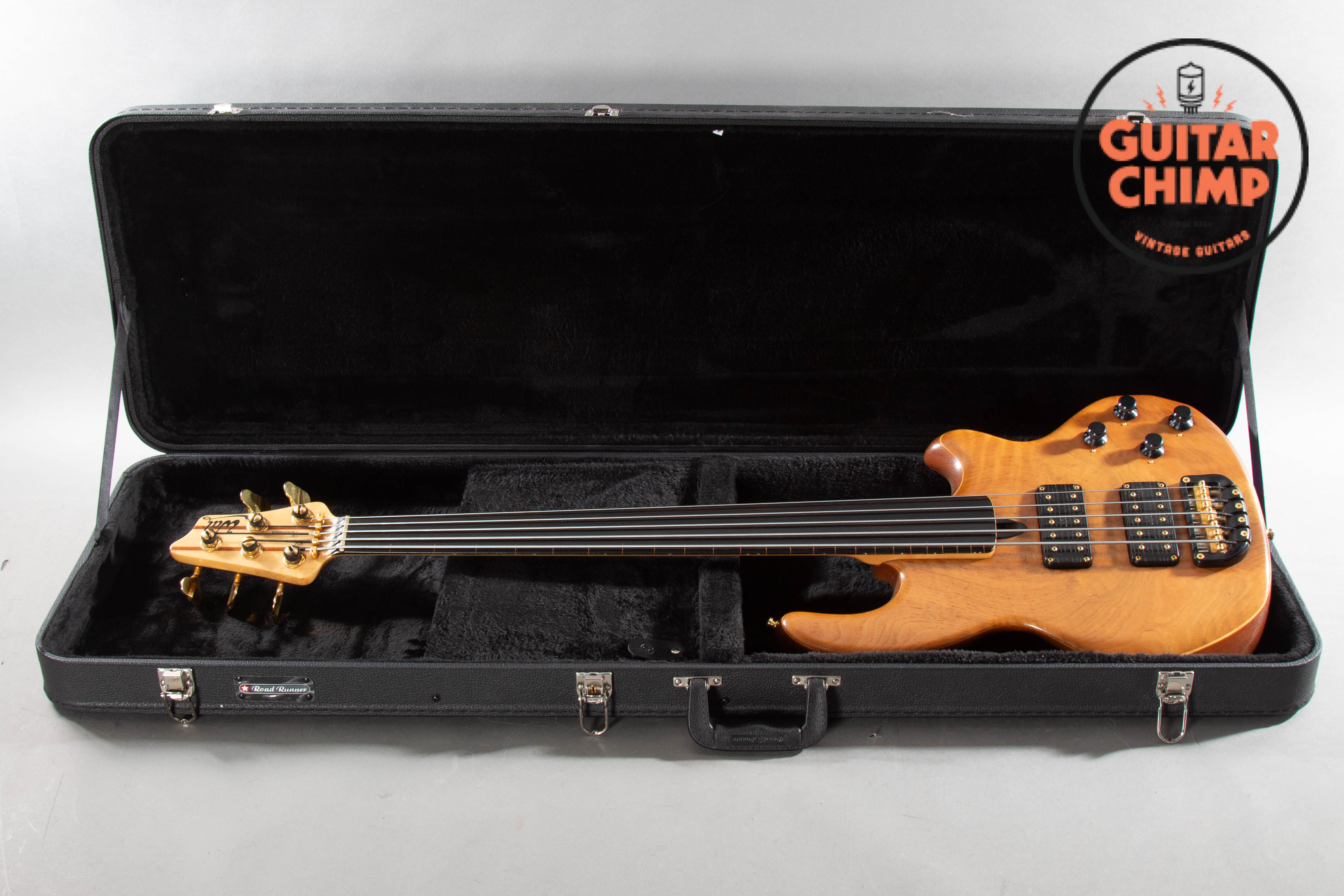 1992 Wal Mk2 5-String Fretless Walnut Facings | Guitar Chimp