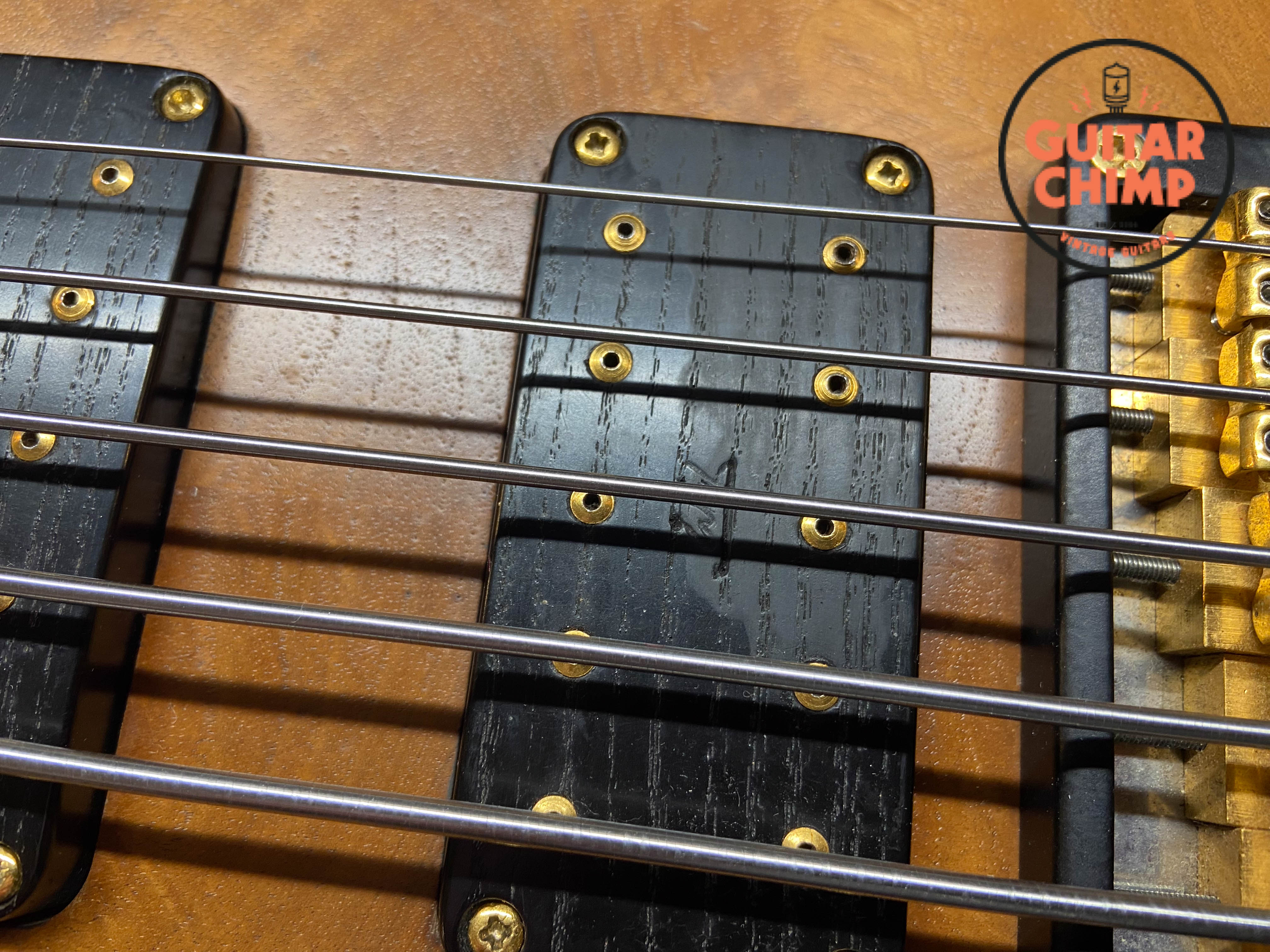 1992 Wal Mk2 5-String Fretless Bass – Walnut Facings, Ebony Board ...
