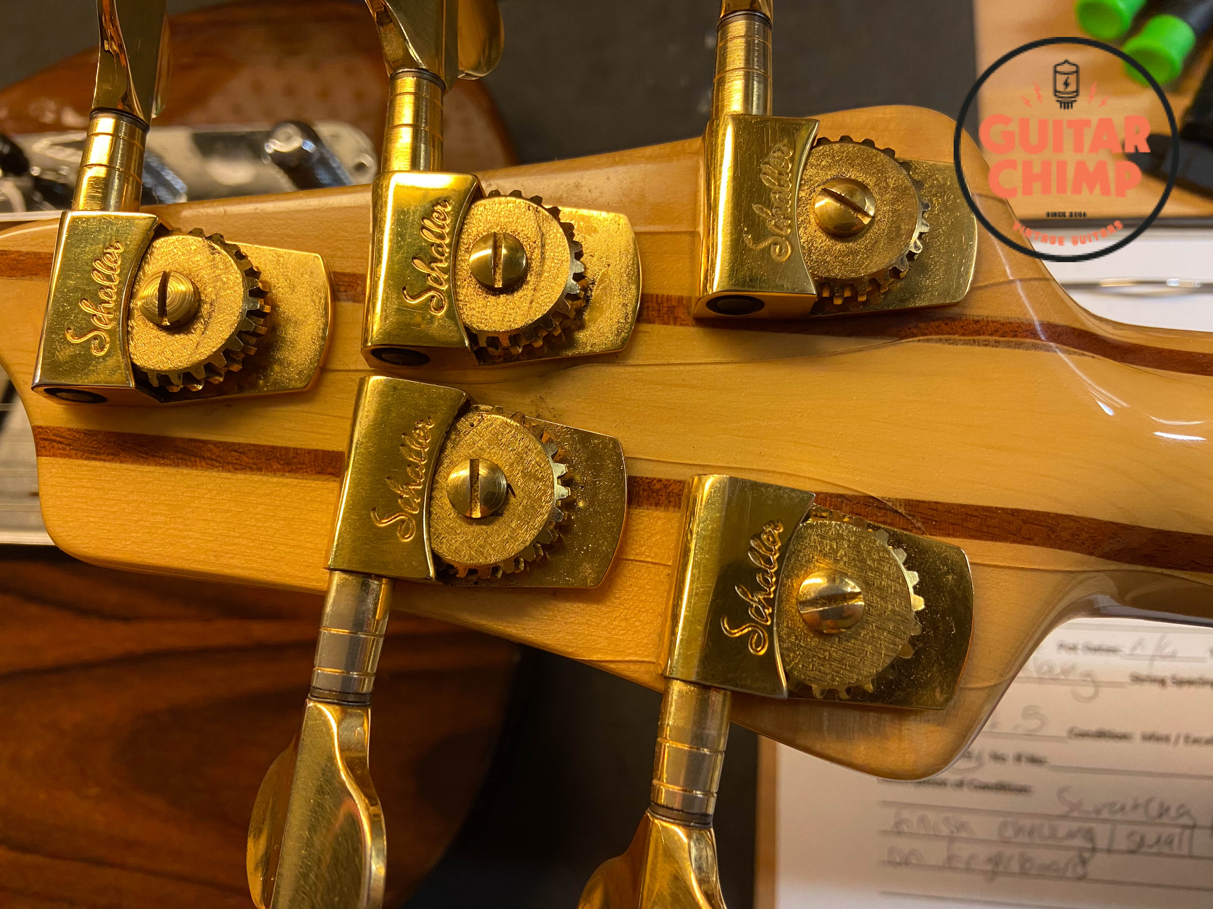 1992 Wal Mk2 5-String Fretless Walnut Facings | Guitar Chimp
