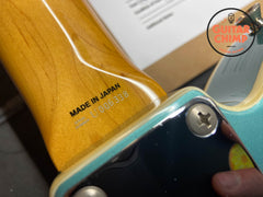 2010 Fender Japan TL62B ’62 Reissue Telecaster Custom Ocean Turquoise Metallic