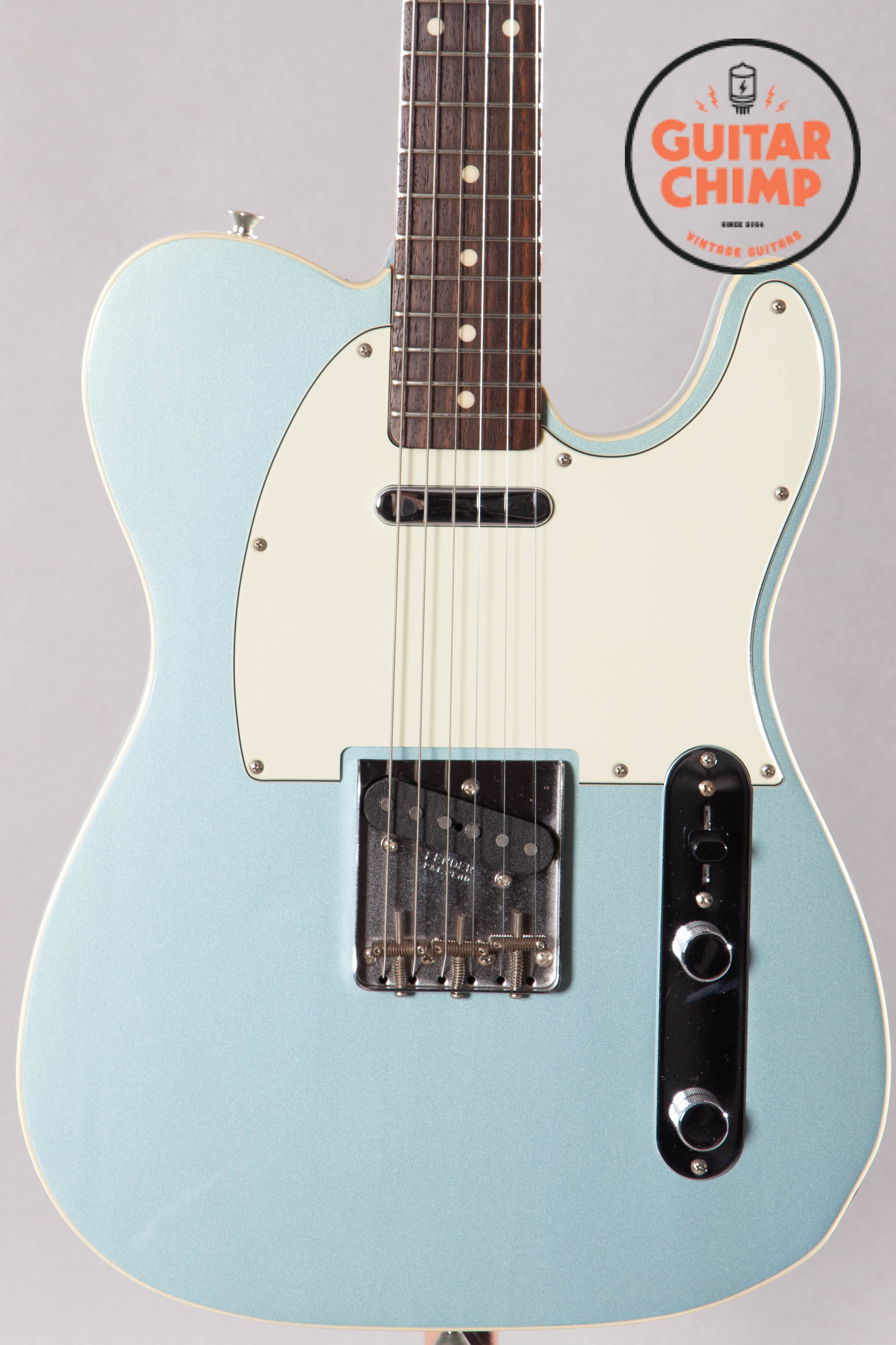 2007 Fender Japan TL62B-TX ’62 Reissue Telecaster Custom Ice Blue ~Texas  Special Pickups~