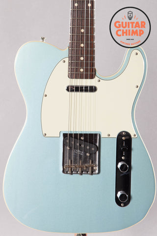 2007 Fender Japan TL62B-TX ’62 Reissue Telecaster Custom Ice Blue ~Texas Special Pickups~