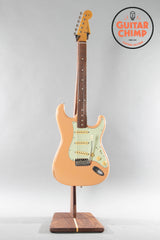 1995 Fender Japan ST62-70TX ’62 Reissue Stratocaster Shell Pink ~Texas Special Pickups~