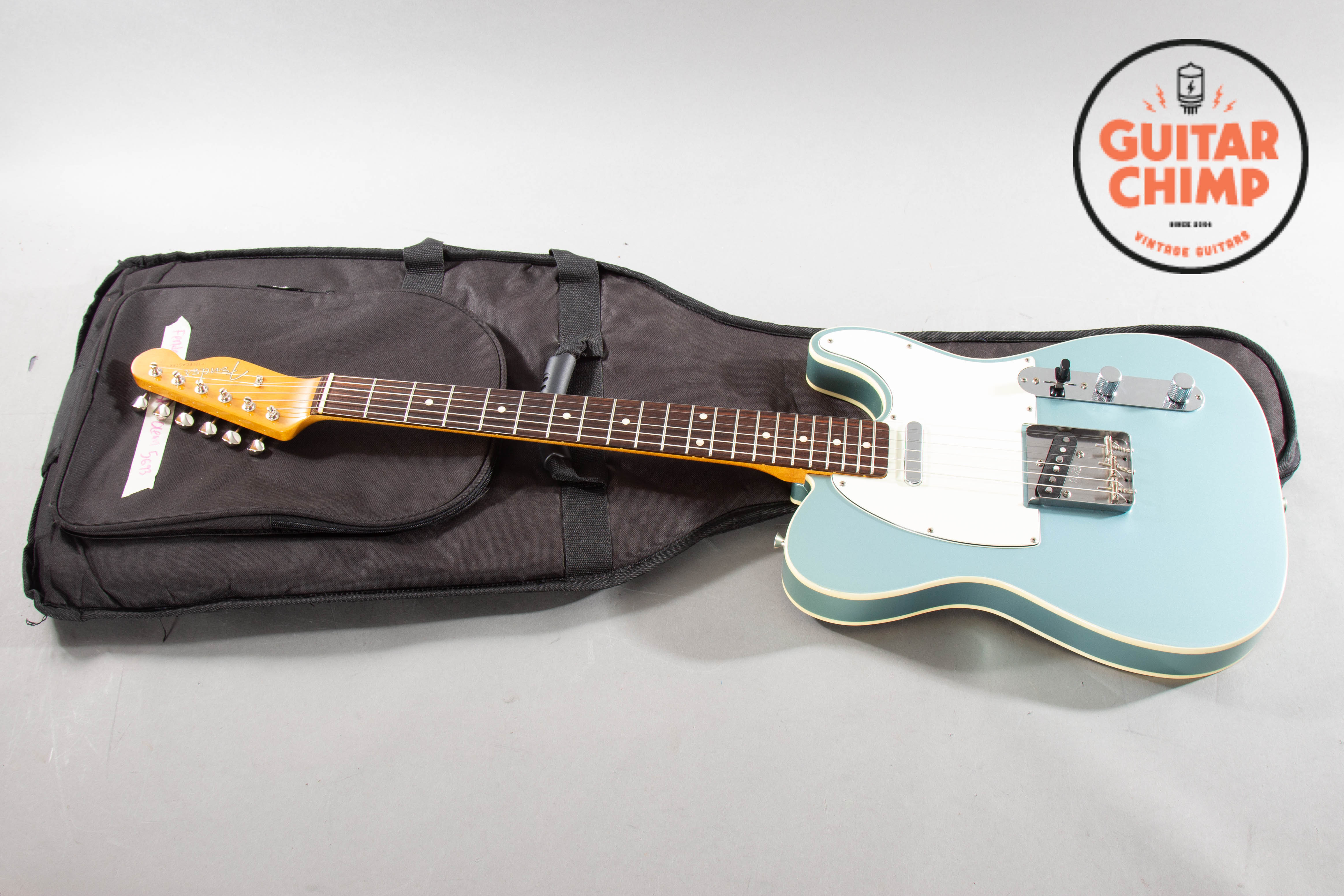 2007 Fender Japan TL62B-TX ’62 Reissue Telecaster Custom Ice Blue ~Texas  Special Pickups~