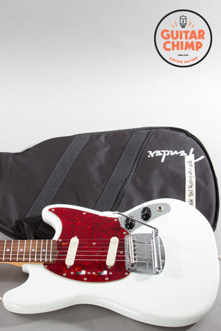 2025 Fender MIJ Traditional II 60s Mustang – Olympic White – Japan-Made – Rosewood – w/ Gig Bag