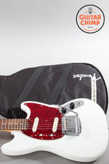 2025 Fender MIJ Traditional II 60s Mustang – Olympic White – Japan-Made – Rosewood – w/ Gig Bag