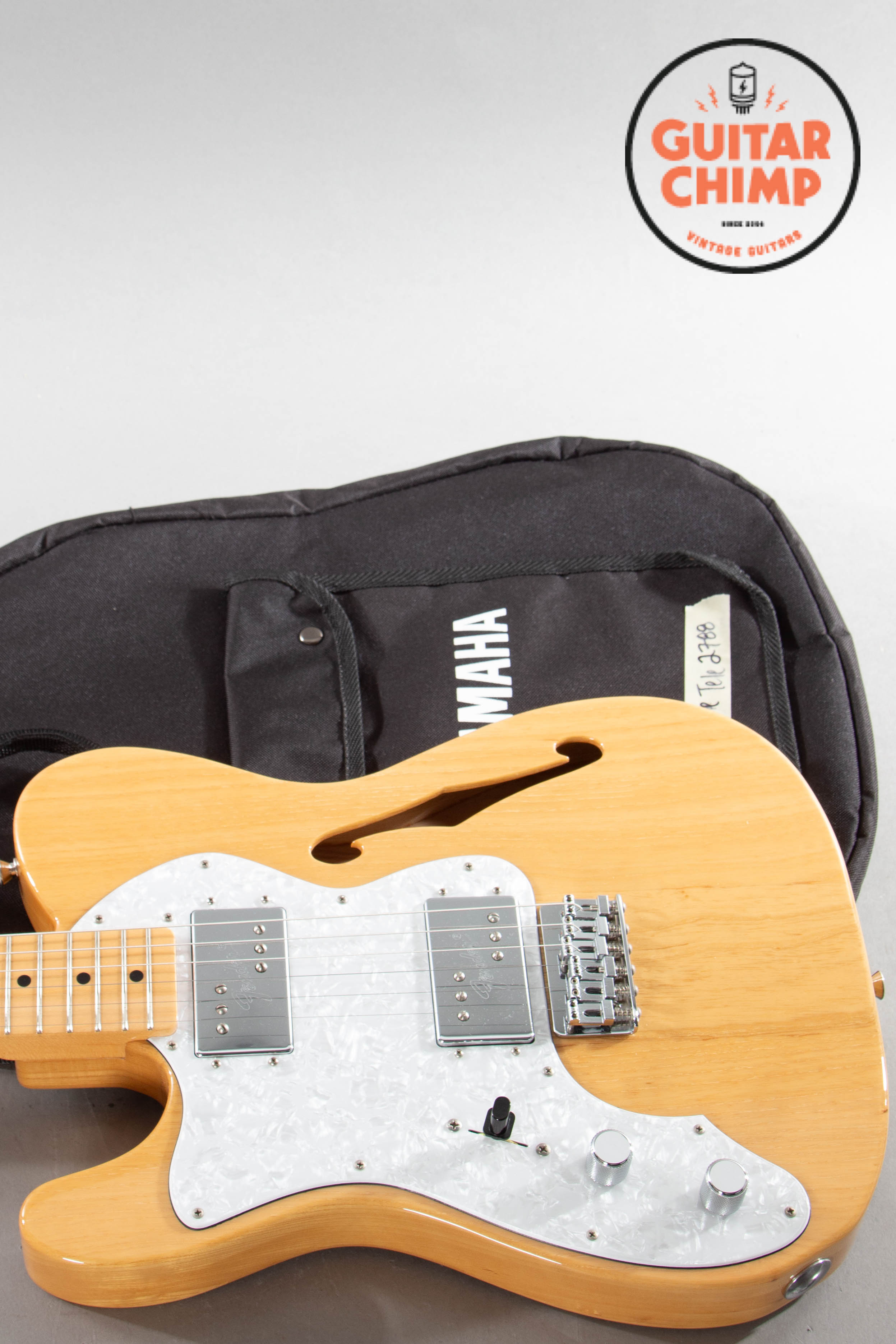 2018 Fender Japan Traditional 70s Telecaster Thinline LH – Natural