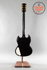 2006 Gibson Custom Shop SG Custom – 3-Pickup Black Beauty, Ebony Board, w/ OHSC & COA
