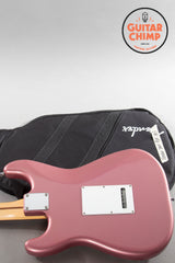 2024 Fender Japan FSR Hybrid II Stratocaster – Burgundy Mist Metallic w/ Matching Headstock & Gig Bag